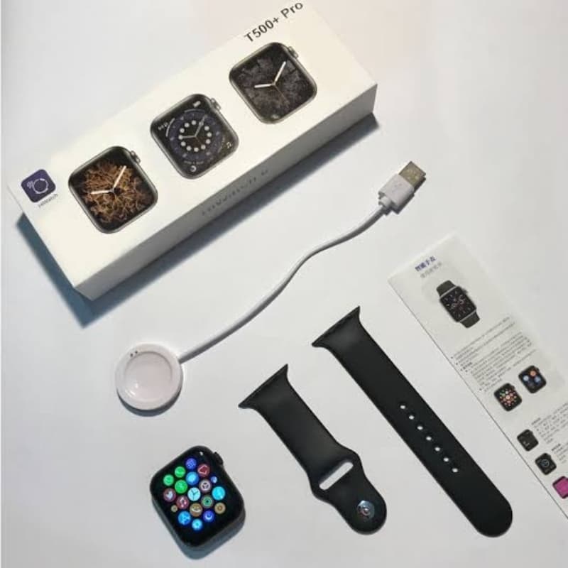 T500 Plus Smart Watch HiWatch Series 6  Full SCREEN Display With Scroll But