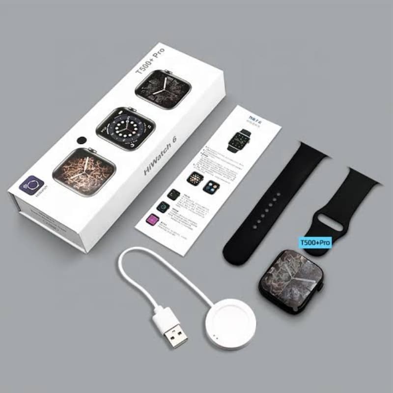 T500 Plus Smart Watch HiWatch Series 6  Full SCREEN Display With Scroll But